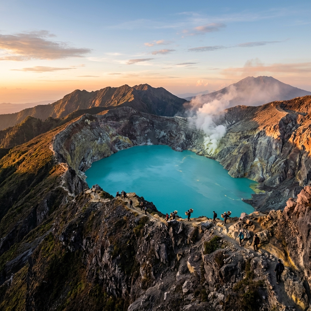 Kawah Ijen Blue Fire